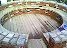 ALMOST COMPLETE - Brick & Decking Meeting Circle - Click image to enlarge it.